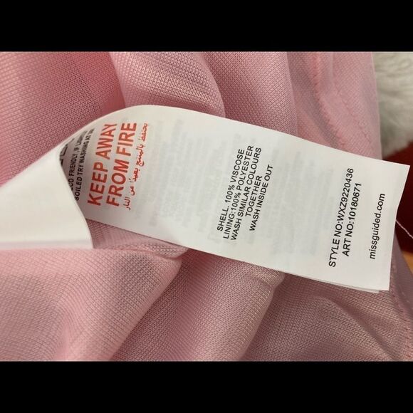 NWT Missguided cup detail tiered mini dress size 6 - Picture 7 of 9